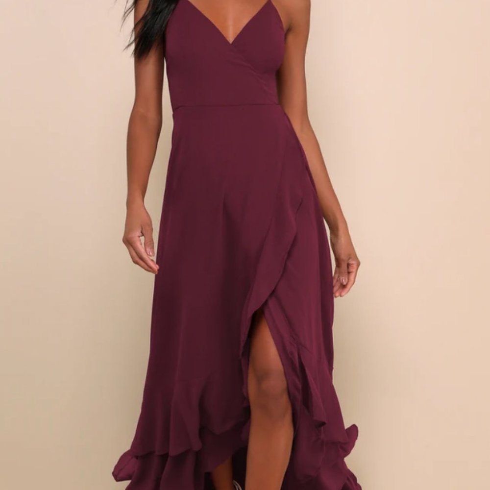 Lulu's In Love Forever Plum Dress